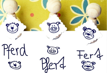Bewertungsstempel 3er Set