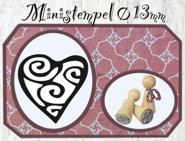 Herz mit Kringel